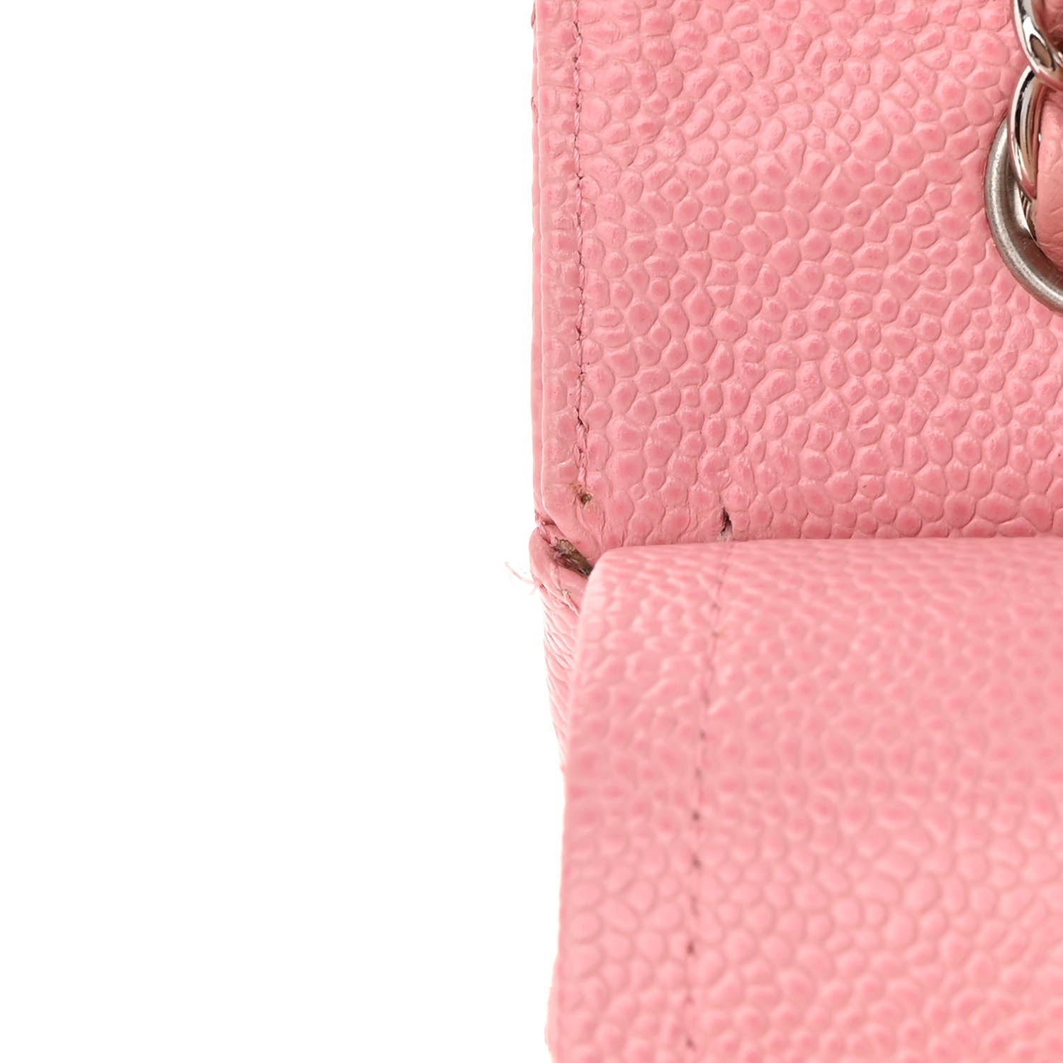 Chanel Caviar Quilted Medium Double Flap Light Pink 11 of 15