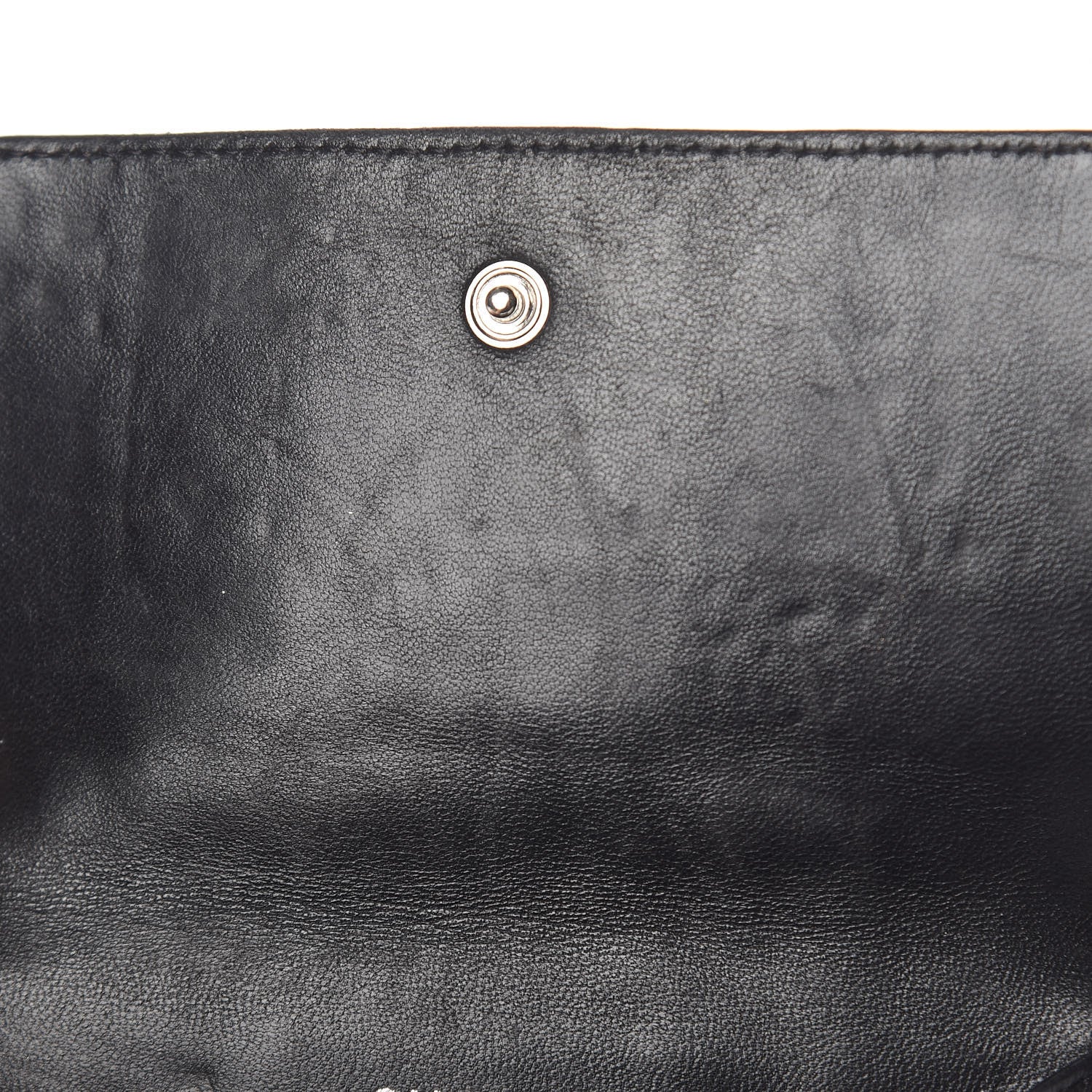 Chanel Lambskin Precious Symbols French Wallet Black 10 of 10