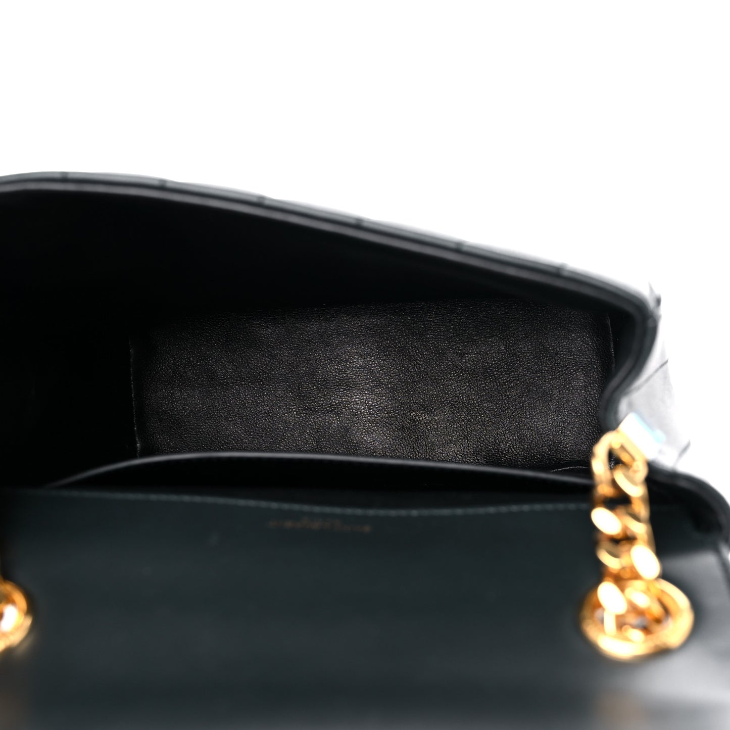 Lambskin Matelasse Monogram Medium Vicky Chain Bag Algae