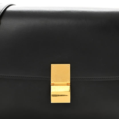 Celine Box Calfskin Medium Classic Box Flap Bag Black 10 of 11