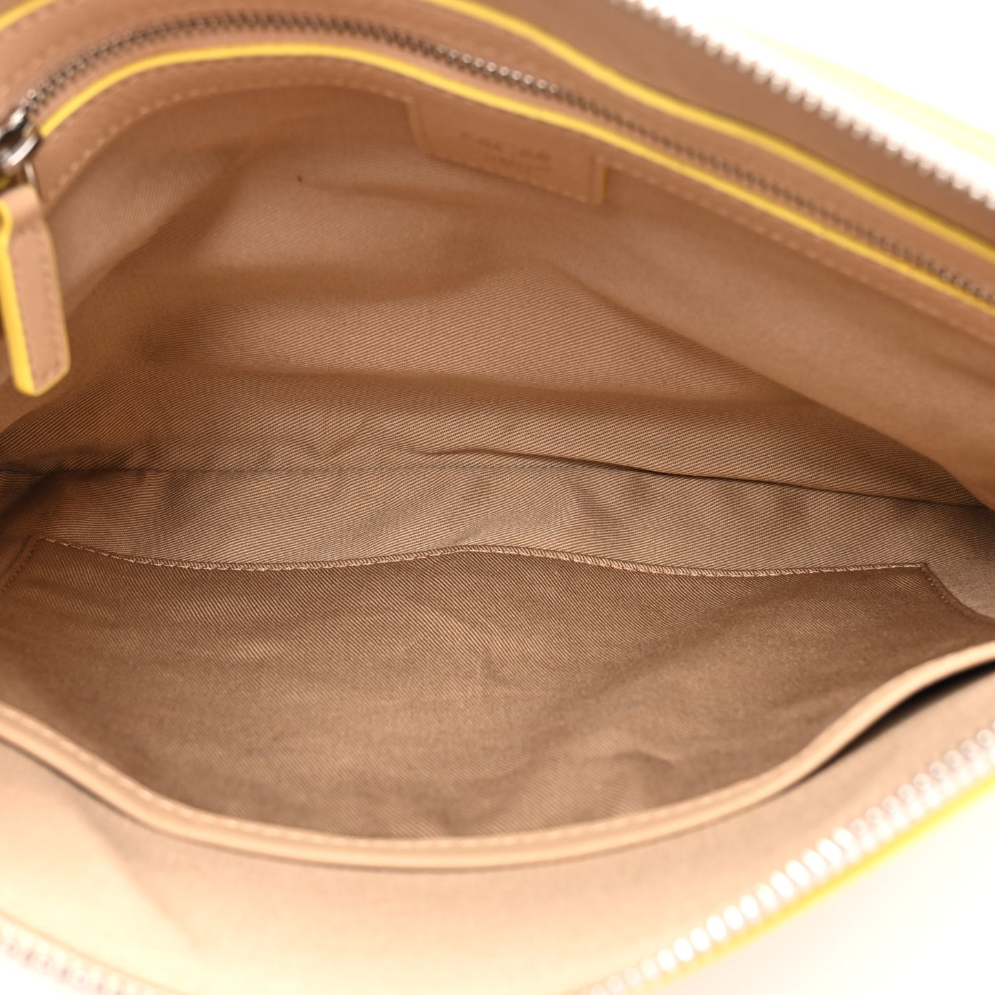 Calfskin Ottomar Monogram Aren Crossbody Pouch Beige Croissant