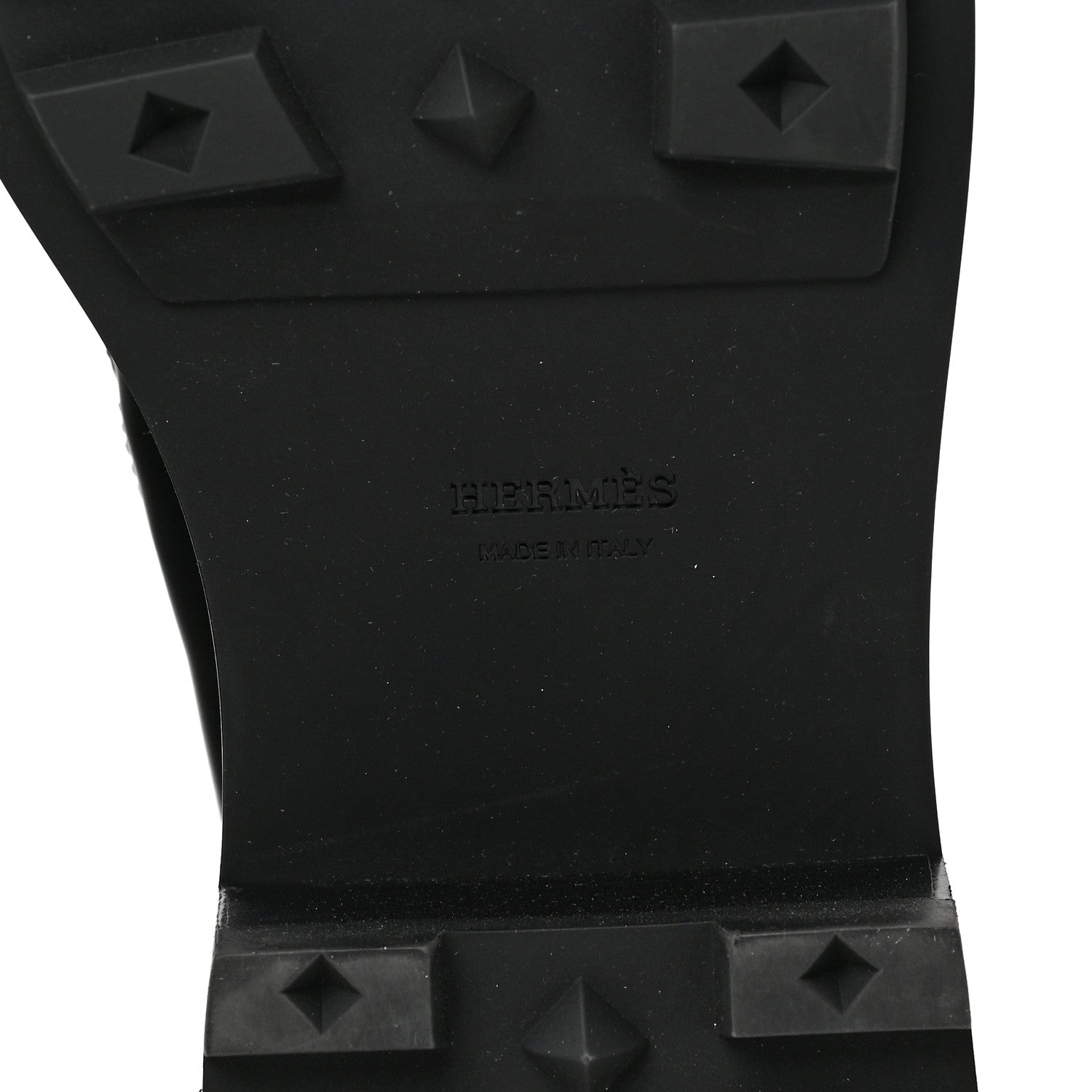 Hermes Glossed Calfskin Funk Ankle Boots 39.5 Black 6 of 8