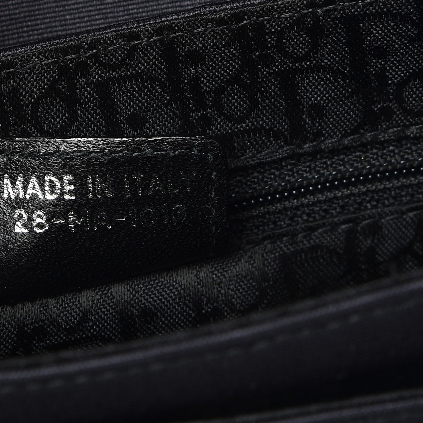 Silk Jersey Crystal Hardcore Clutch Black