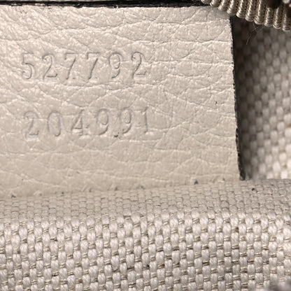 Gucci Grained Calfskin Small Logo Belt Bag White 7 of 9