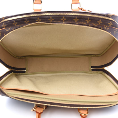 Louis Vuitton Monogram Alize 2 Compartment Luggage Travel Bag 4 of 10