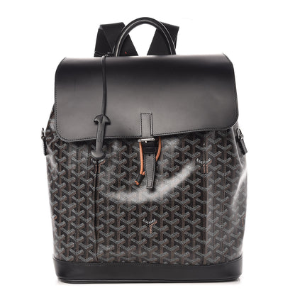 Goyard Goyardine Calfskin Alpin Backpack Black 1 of 9