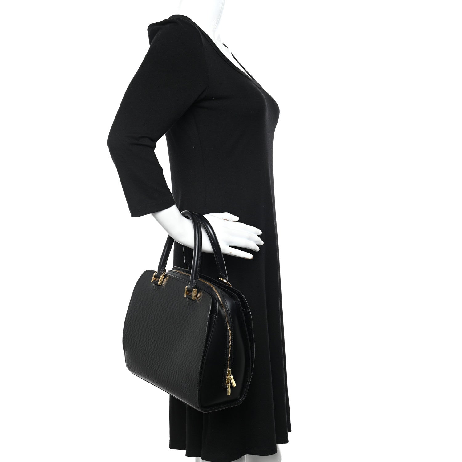 Louis Vuitton Epi Pont-Neuf Black 2 of 9