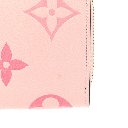 Louis Vuitton Empreinte Monogram Giant By The Pool Zippy Wallet Bouton De Rose 8 of 9