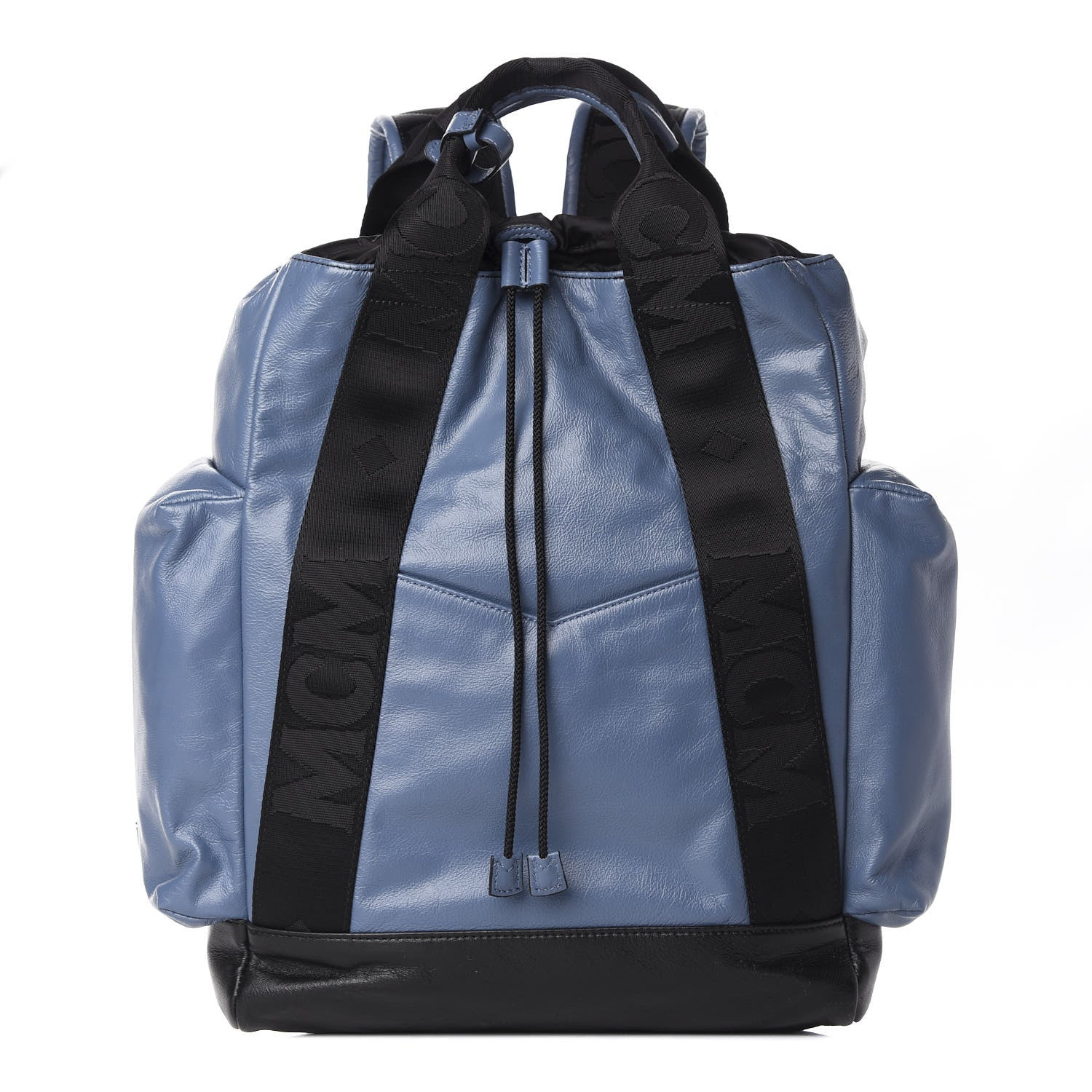 MCM Vintage Lambskin Medium Stadt Backpack Luft Blue 1 of 9