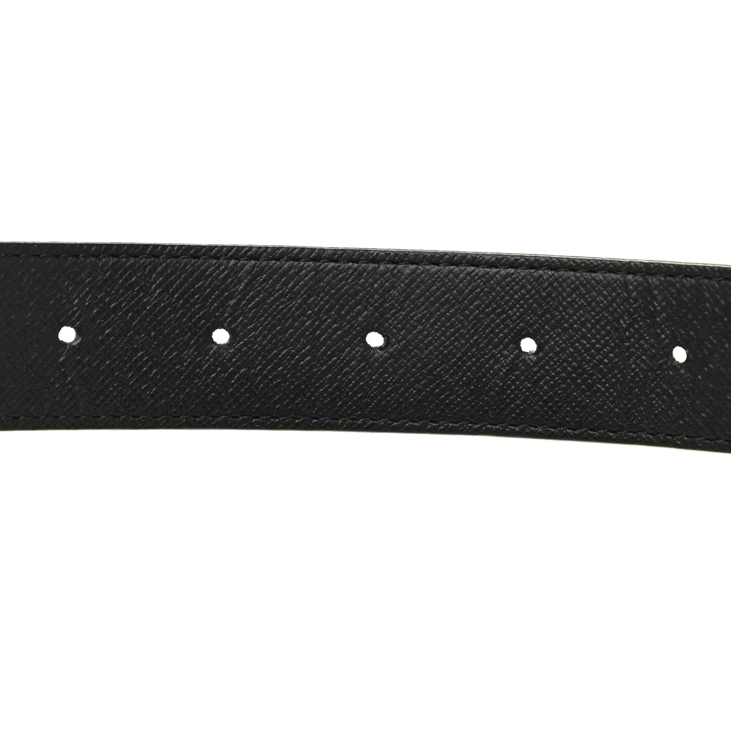 Louis Vuitton Calfskin Monogram 30mm LV Initiales Reversible Belt 85 34 Black 4 of 6