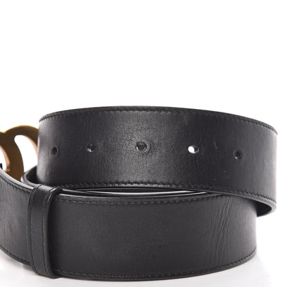 Gucci Calfskin Double G 40mm Belt 90 36 Black 4 of 7