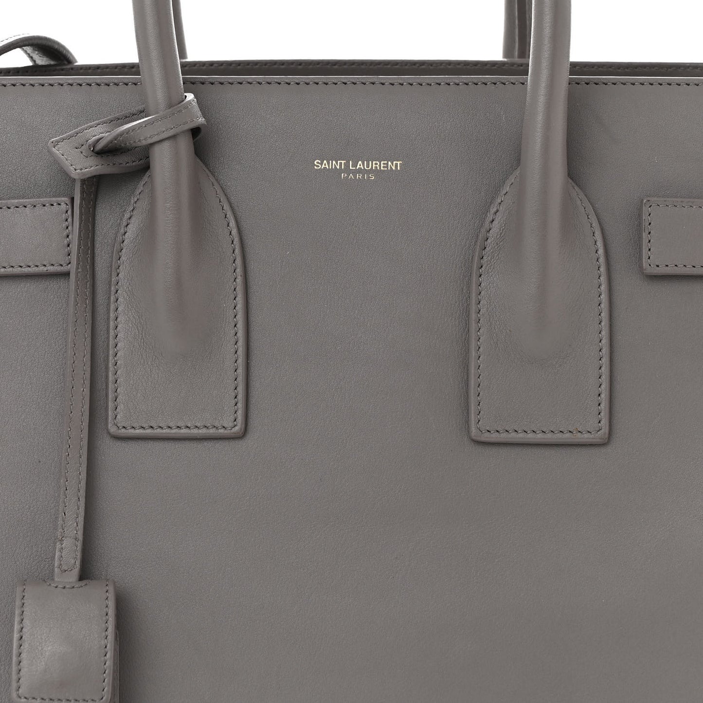 Calfskin Small Sac De Jour Grey