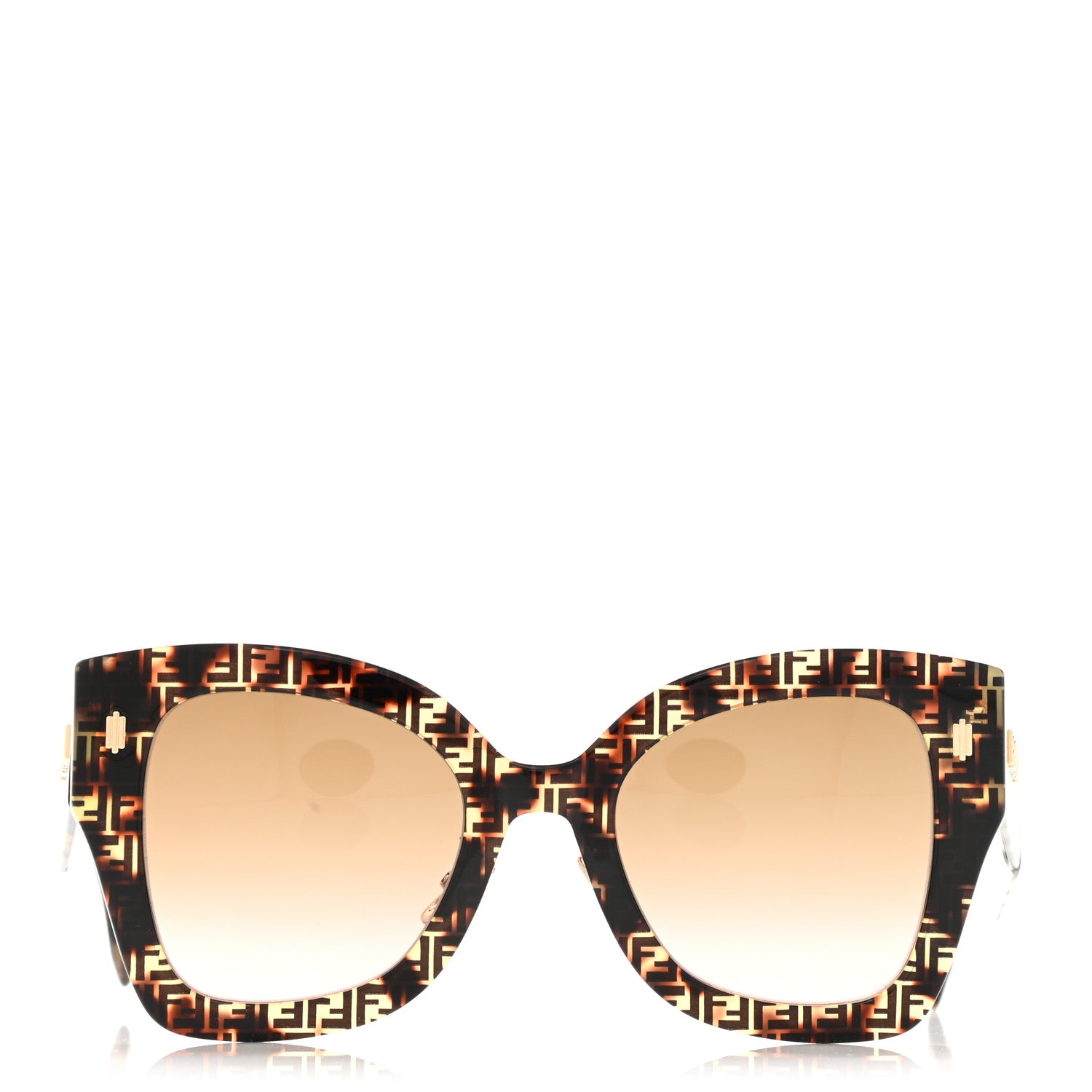 Fendi Acetate FF 53mm Sunglasses 0434/S Tortoise 2 of 8