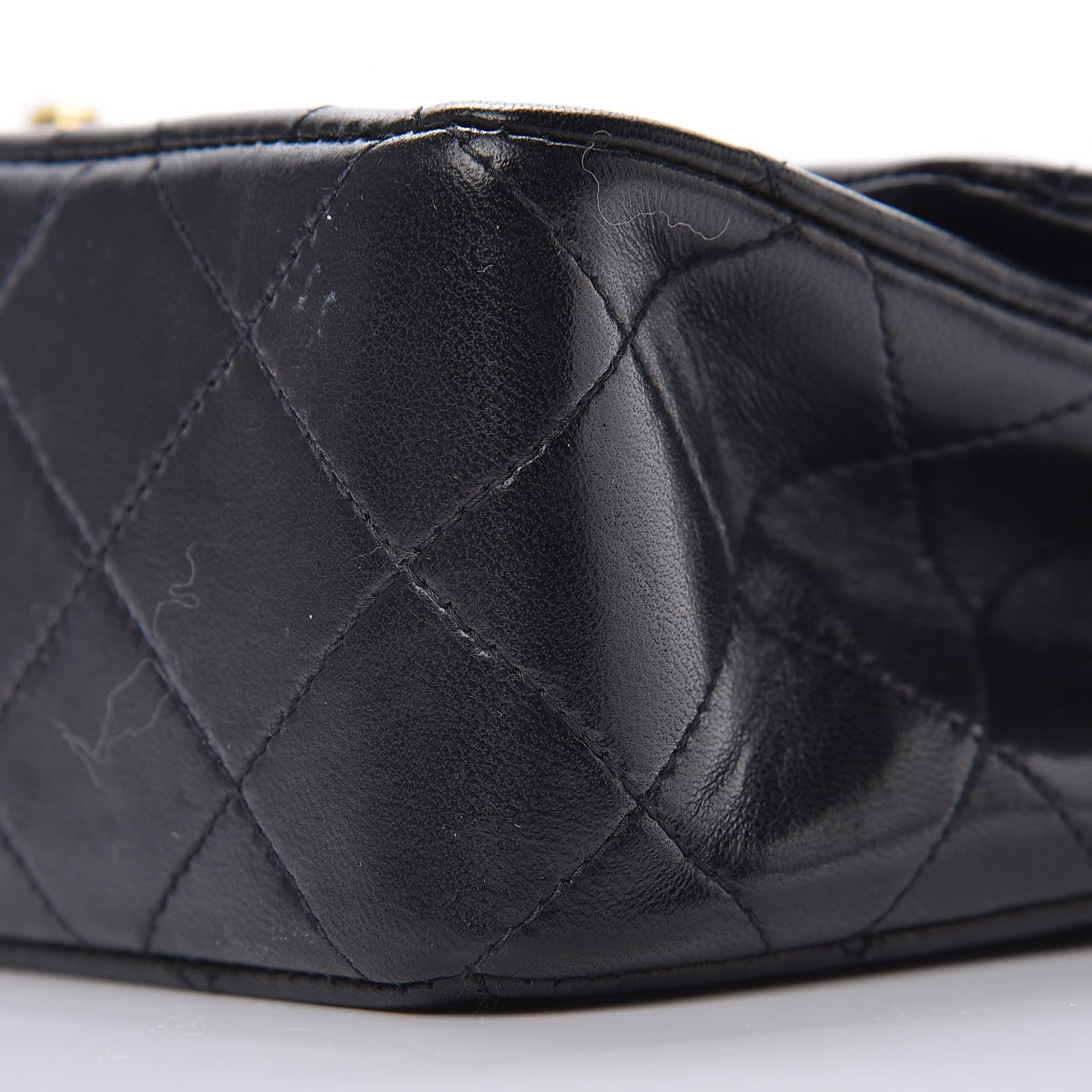 Chanel Lambskin Quilted Small Double Flap Black 9 of 12