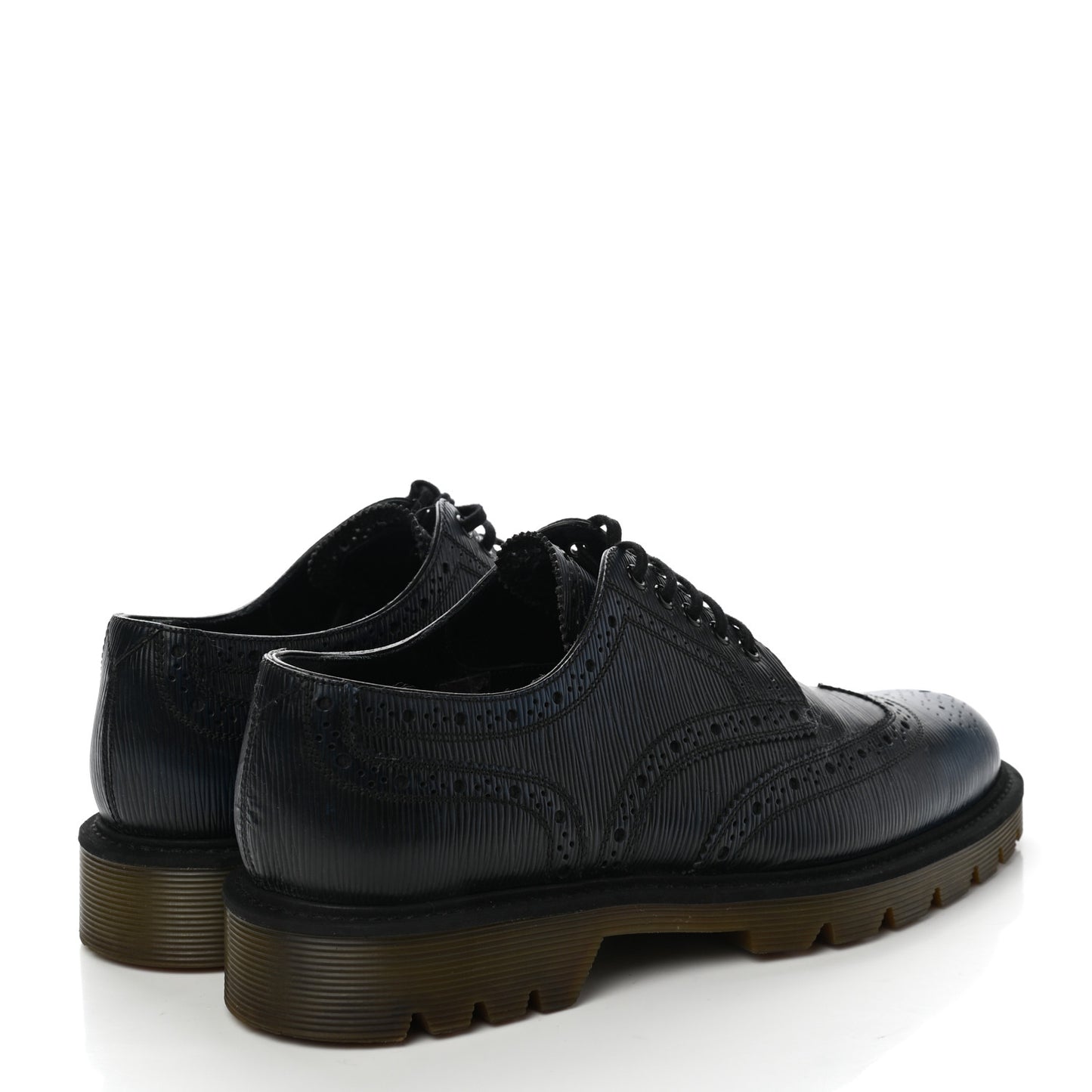 Epi Mens Voltaire Derby Shoes 7 Black Blue