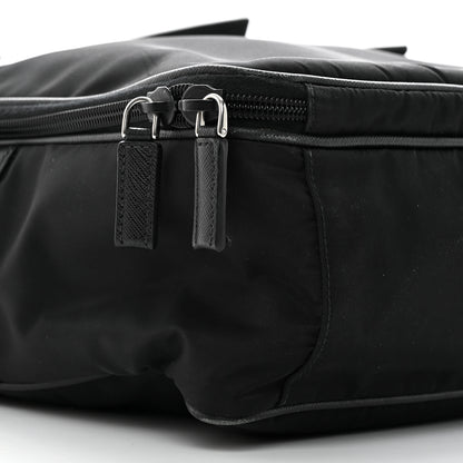 Prada Tessuto Nylon Saffiano Briefcase Black 9 of 15