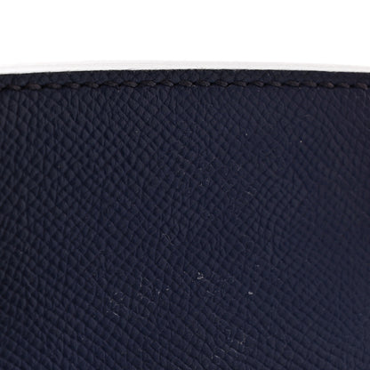 Hermes Epsom Horseshoe Birkin 35 Bleu Saphir Flamingo 13 of 17