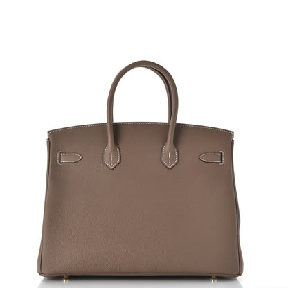 Hermes Togo Birkin 35 Etoupe 4 of 38