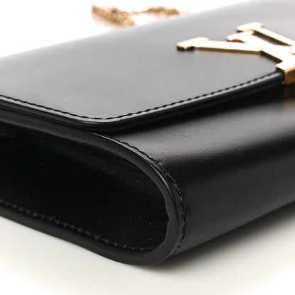 Louis Vuitton Calfskin Chain Louise GM NM Black 8 of 25