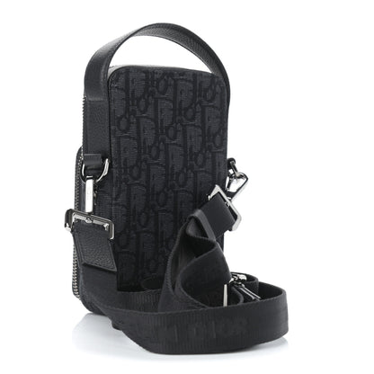 Christian Dior Oblique Crossbody Bag Black 2 of 8