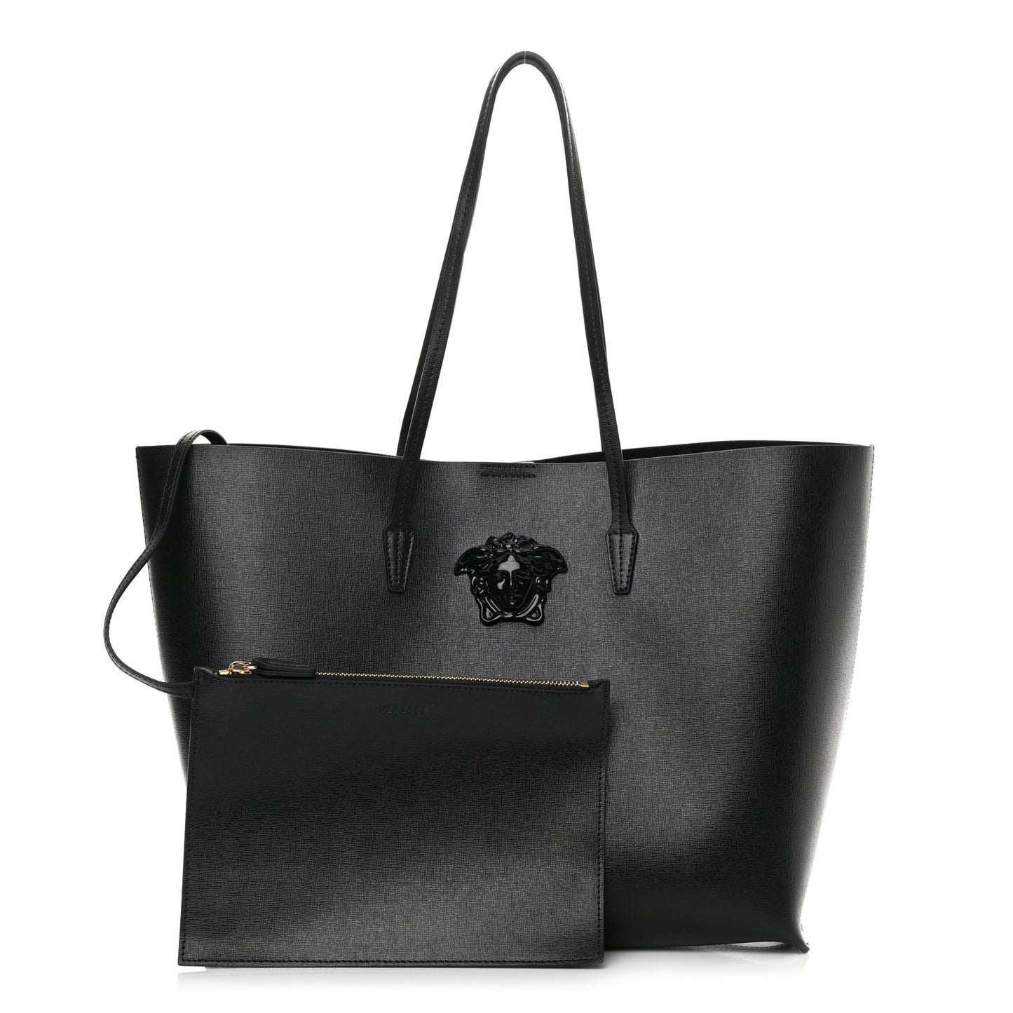 Saffiano Palazzo Medusa Tote Black