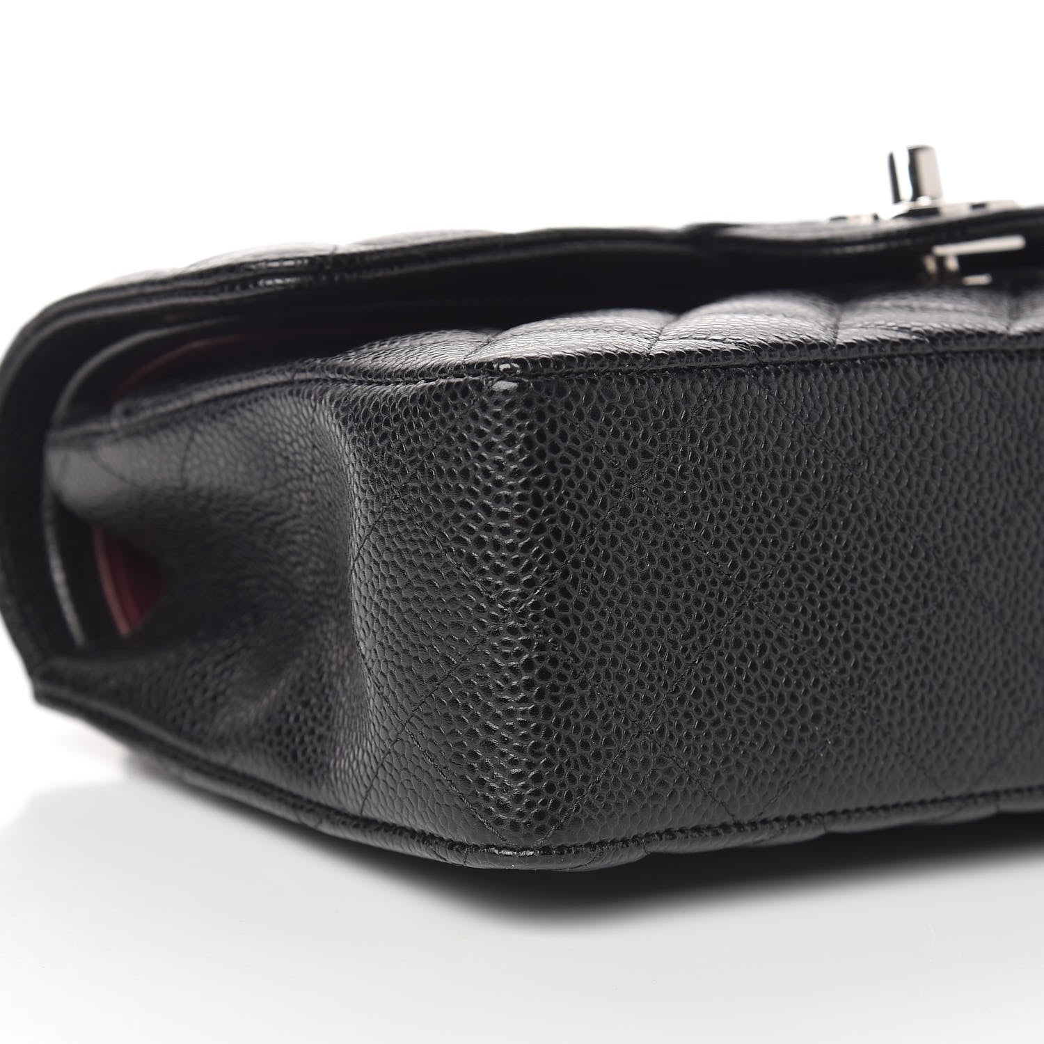 Chanel Caviar Quilted Small Double Flap Black 8 of 10