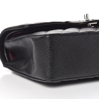 Chanel Caviar Quilted Small Double Flap Black 8 of 10