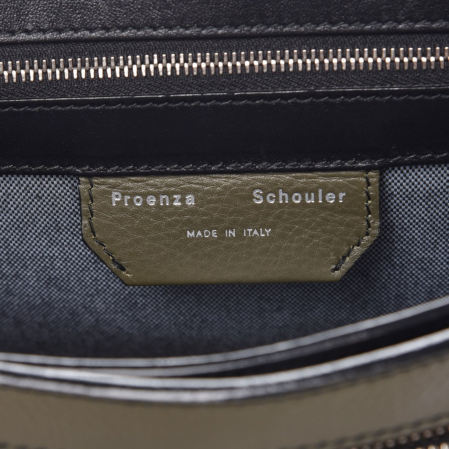 Grained Calfskin Medium PS1 Plus Satchel Cypress