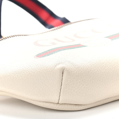Gucci Grained Calfskin Small Logo Belt Bag White 5 of 9