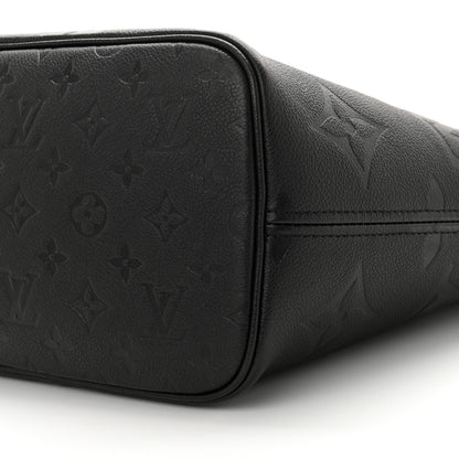 Louis Vuitton Empreinte Monogram Giant Neverfull MM Black 10 of 10