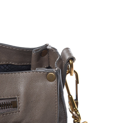 Proenza Schouler Lambskin Large PS1 Satchel Smoke 9 of 16