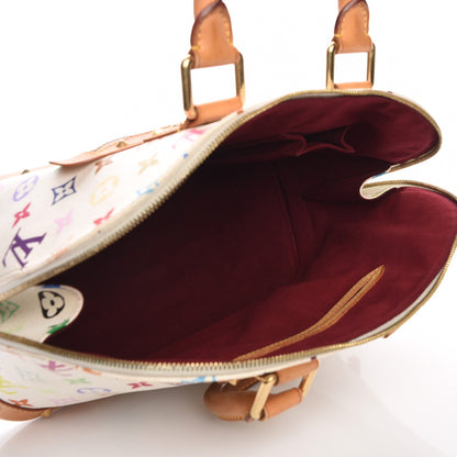 Louis Vuitton Monogram Multicolor Alma White 5 of 8