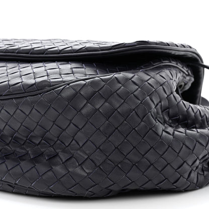 Bottega Veneta Nappa Intrecciato Messenger Ink 11 of 12