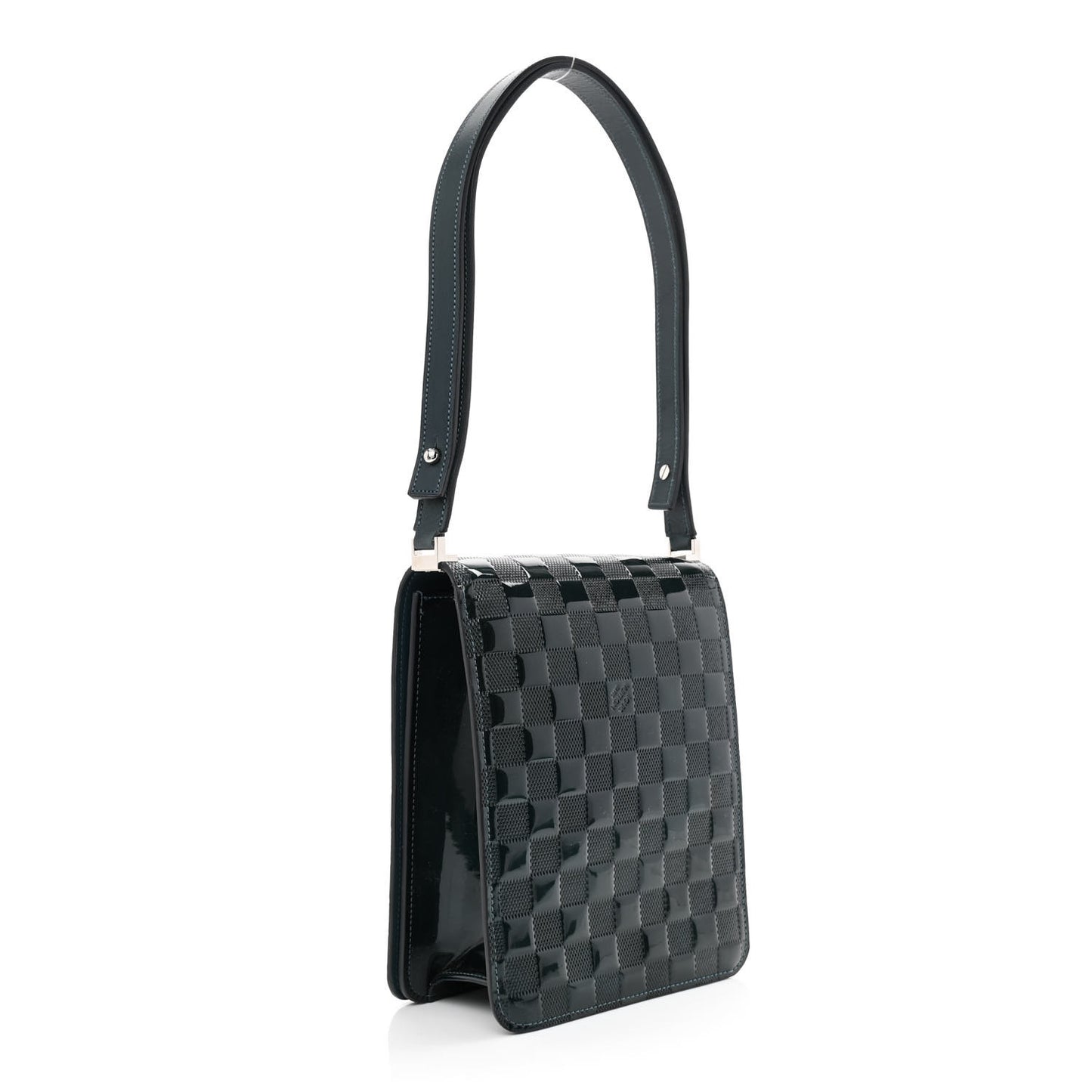 Damier Vernis Club Bag Black