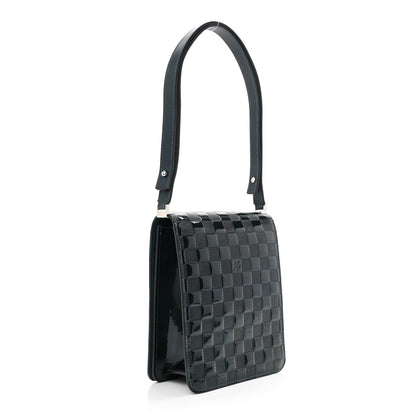 Louis Vuitton Damier Vernis Club Bag Black 4 of 13