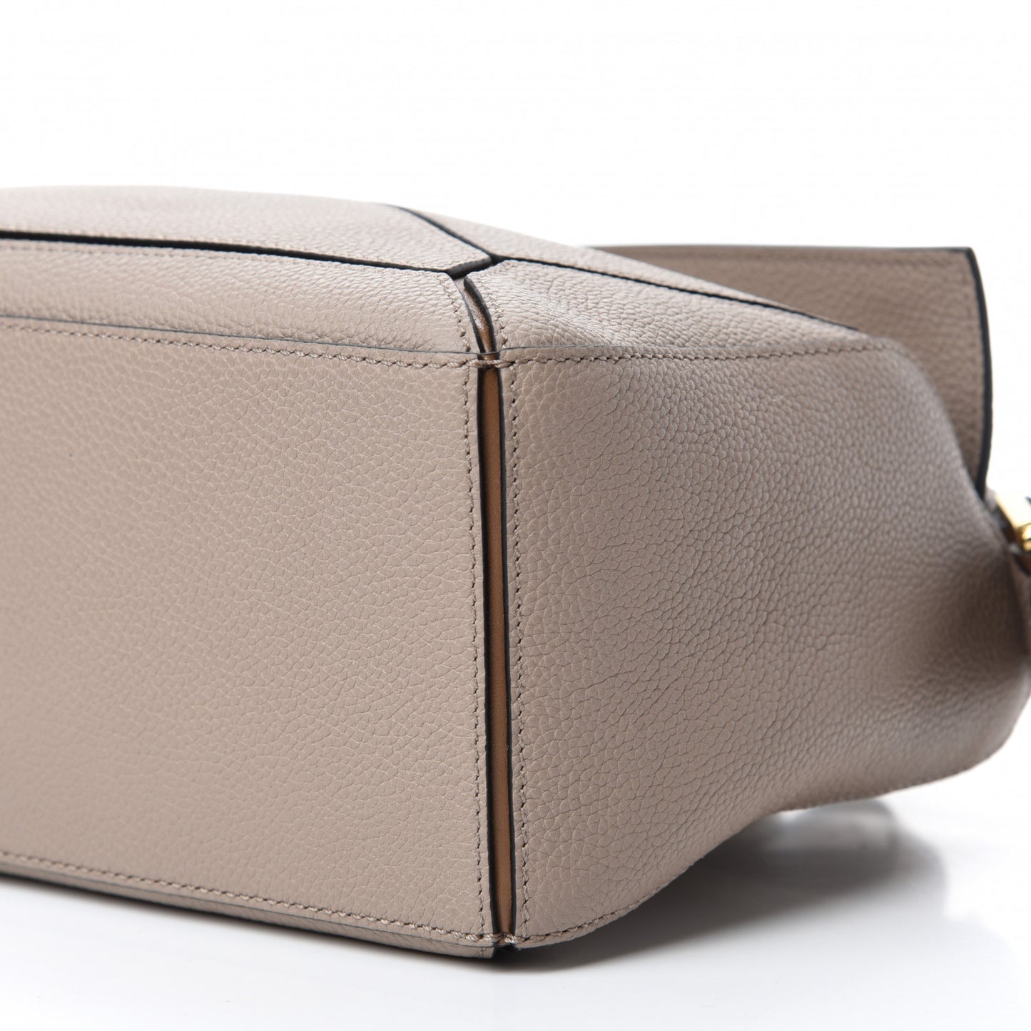 Grained Calfskin Small Puzzle Bag Sand Mink