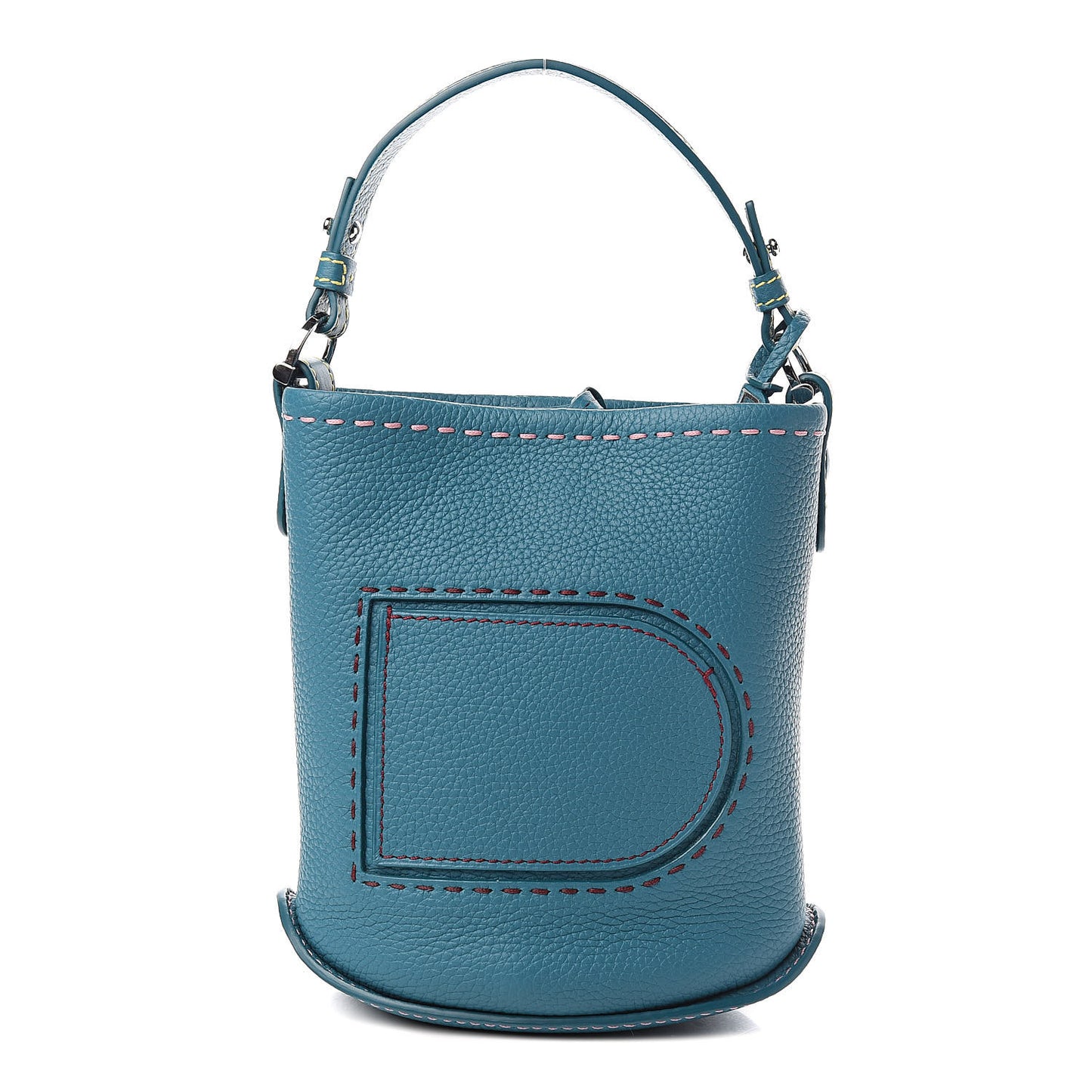 Taurillon Mini Pin Bucket Peacock