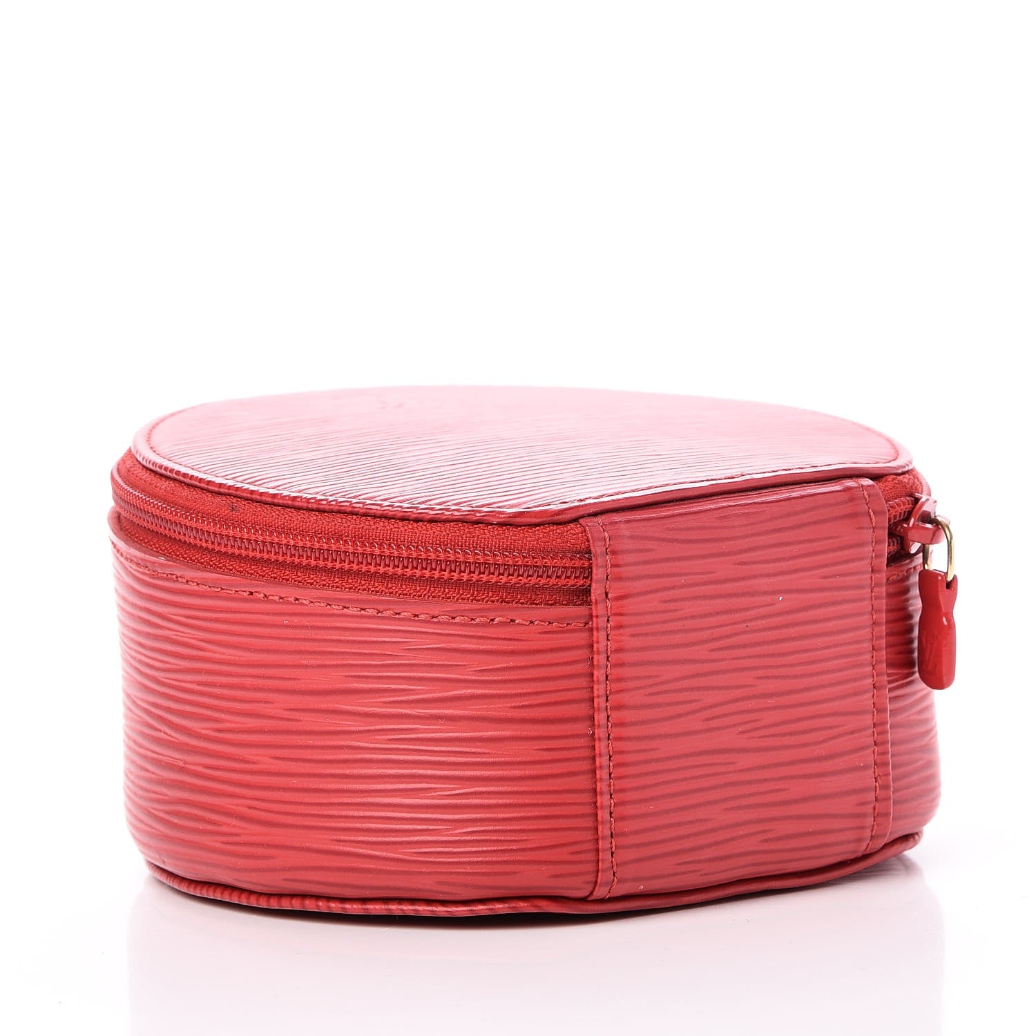 Louis Vuitton Epi Ecrin Bijoux 12cm Jewelry Box Case Rouge 4 of 9