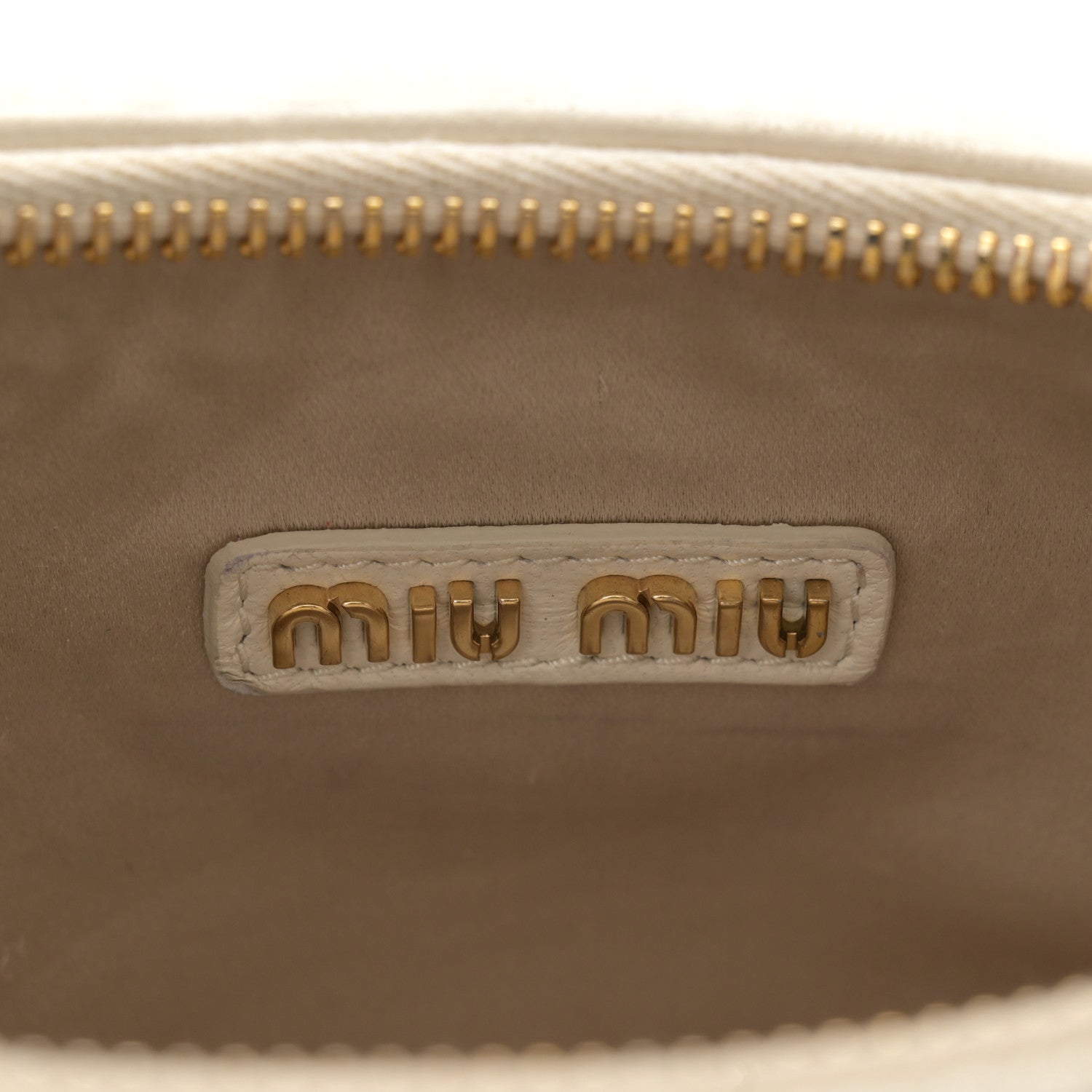 Miu Miu Montone Shearling Small Wander Hobo White 6 of 12
