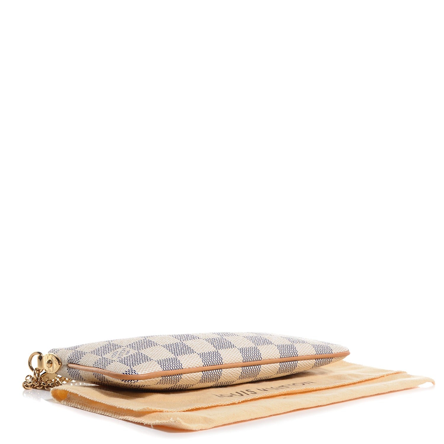 Louis Vuitton Damier Azur Pochette Milla MM 4 of 7