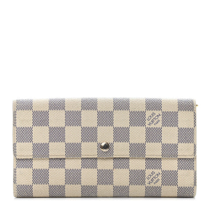 Louis Vuitton Damier Azur Sarah Wallet 1 of 5