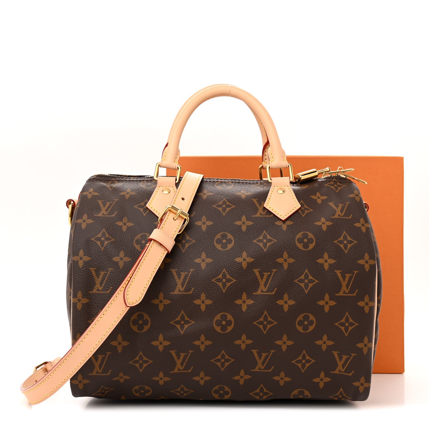 Louis Vuitton Monogram Speedy Bandouliere 30 12 of 12