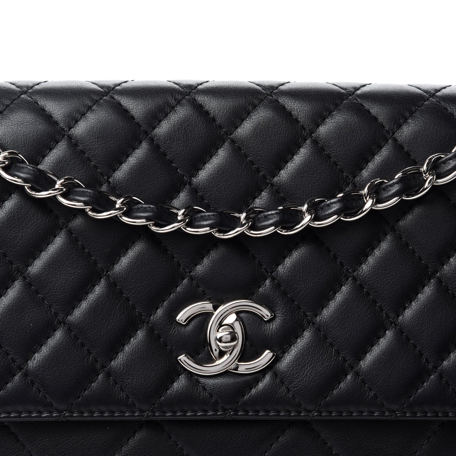 Chanel Calfskin Quilted In The Business Flap Bag Black 10 of 10
