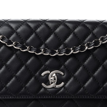 Chanel Calfskin Quilted In The Business Flap Bag Black 10 of 10