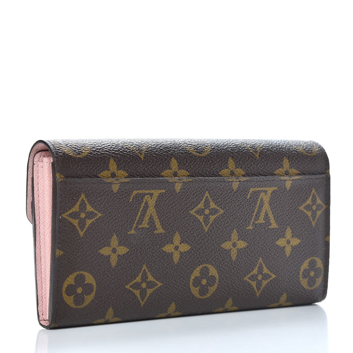 Monogram Sarah Wallet NM Rose Ballerine