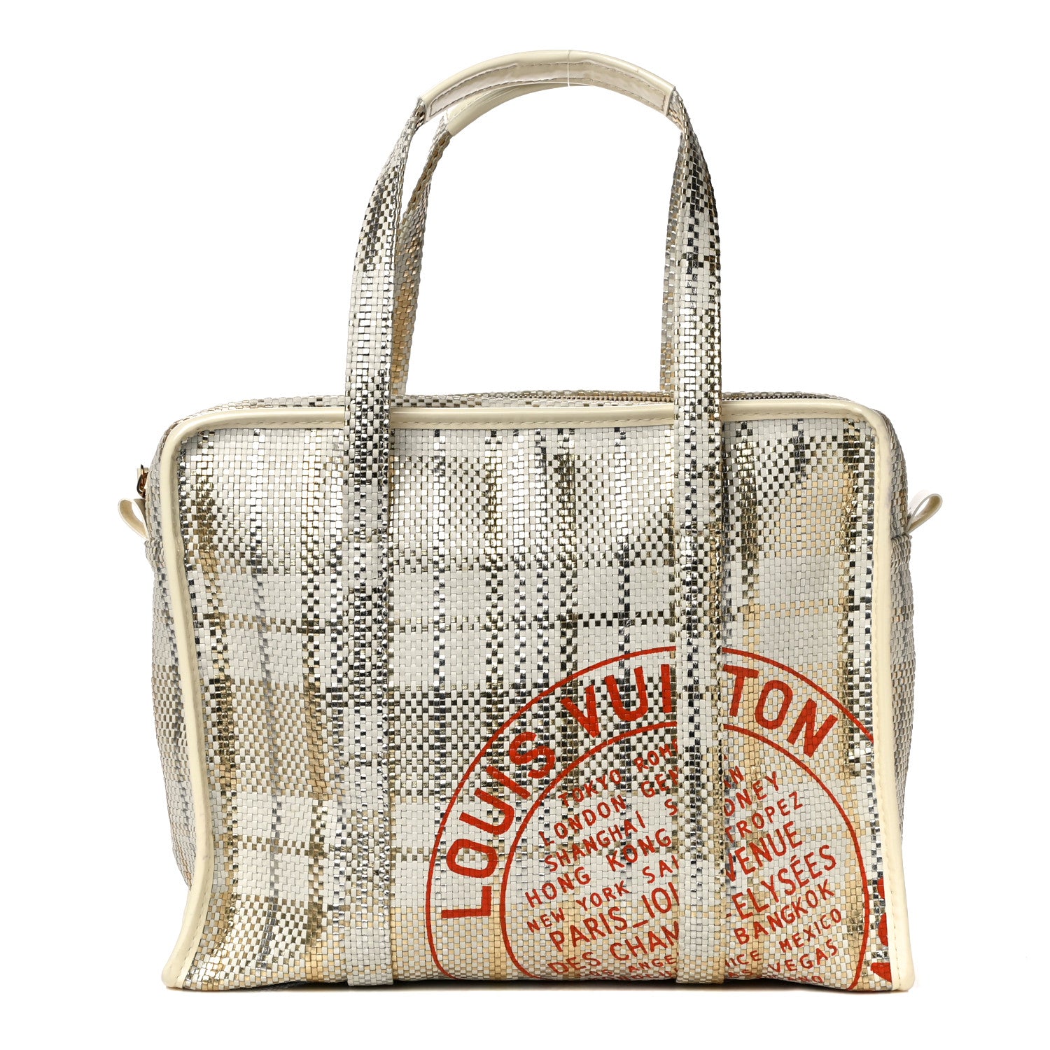 Louis Vuitton Braided Street Shopper PM Gold 1 of 12