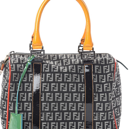 Fendi Zucchino Small Forever Boston Multicolor 9 of 9