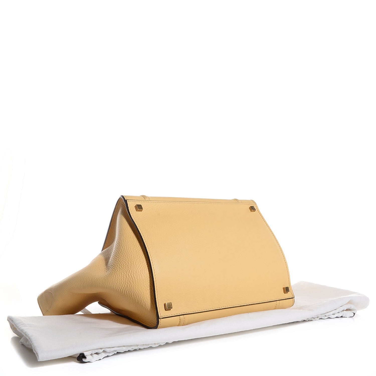 Celine Supple Calfskin Medium Phantom Luggage Butter 4 of 8