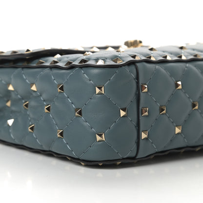Valentino Garavani Nappa Medium Rockstud Spike Shoulder Bag Giada 8 of 12
