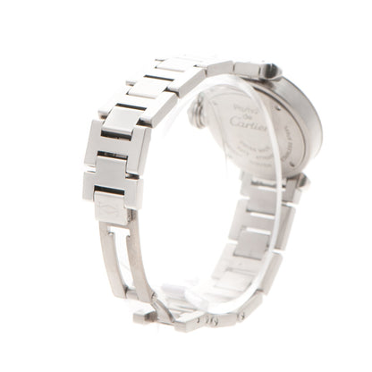 Cartier Stainless Steel 27mm Miss Pasha Quartz Watch Silver 4 of 8